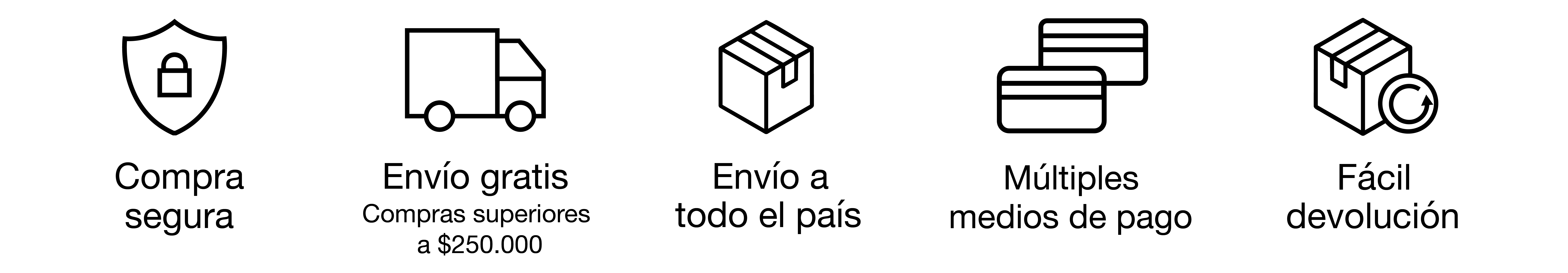 Iconos de información de servicios