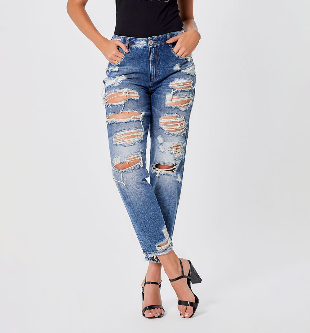 Jeans Boyfriend Para Mujer Studio F Colombia