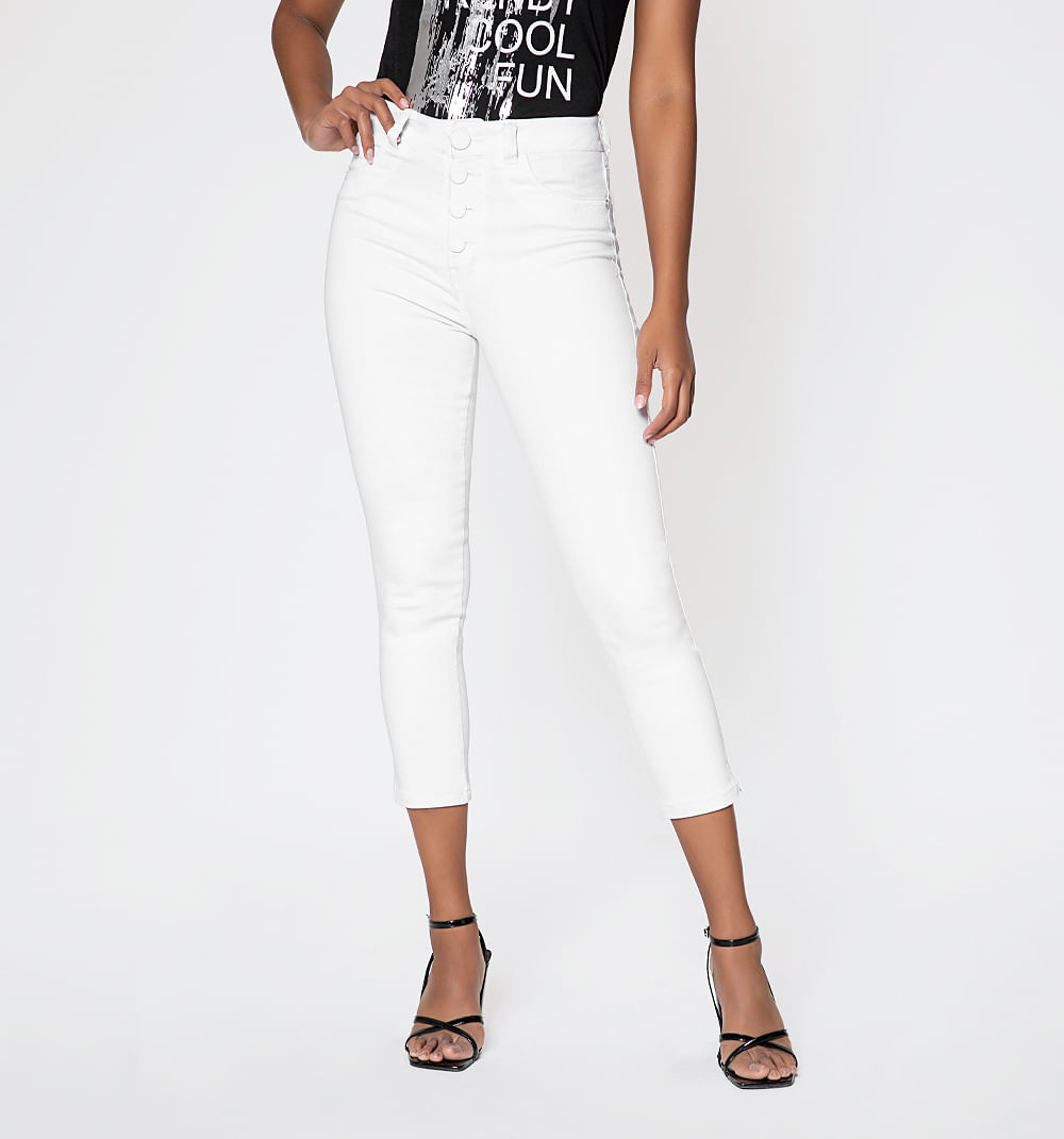 Jeans blanco Studio F, Región Metropolitana | yapo.cl