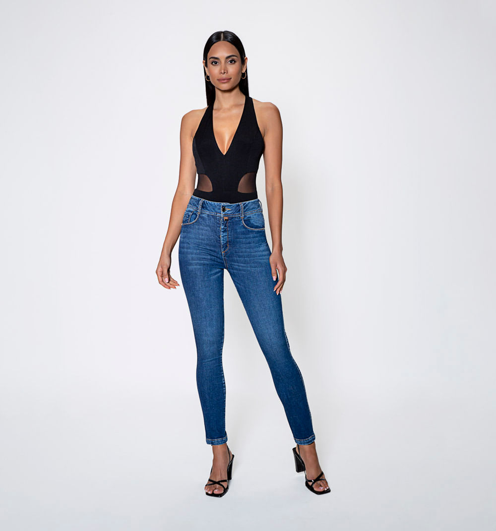 Jean jeggins estilo taylor 5 bolsillos t - Studio F