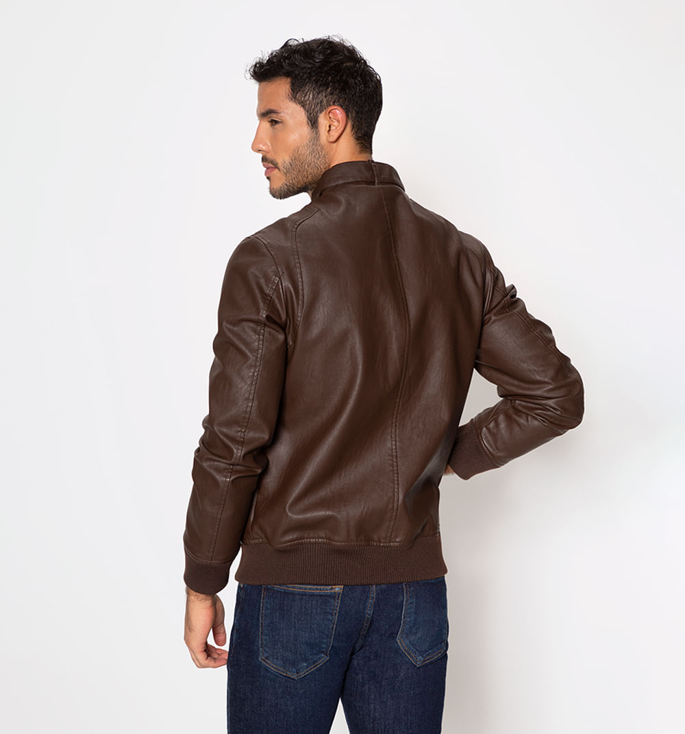 Chaqueta Aviador Chocolate