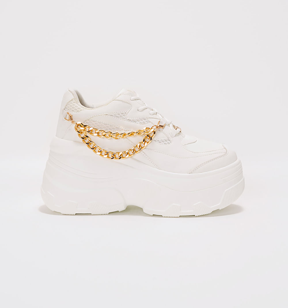 Tennis maxiplataforma y cadenas laterale Studio F