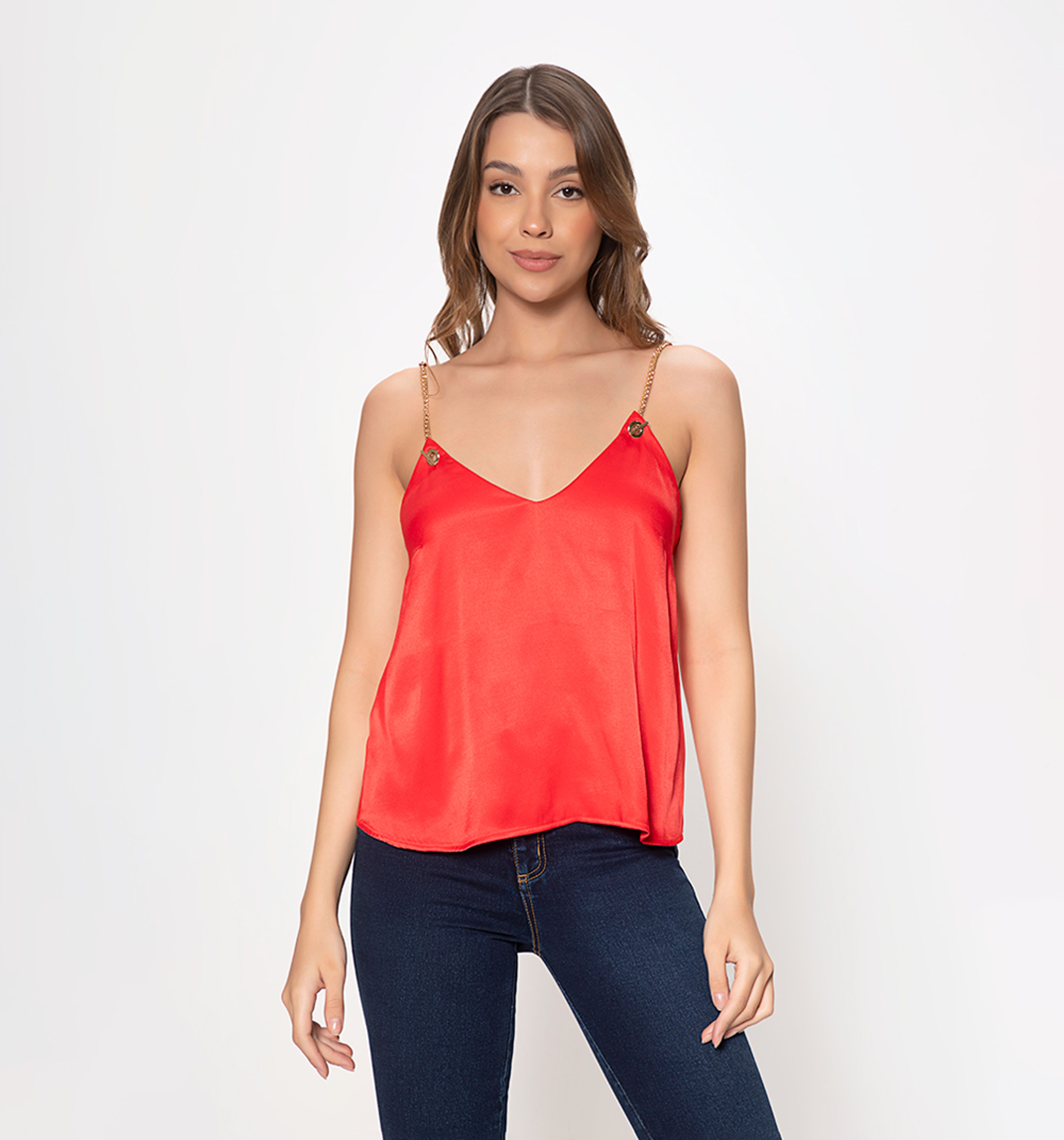 Blusa shops tiras