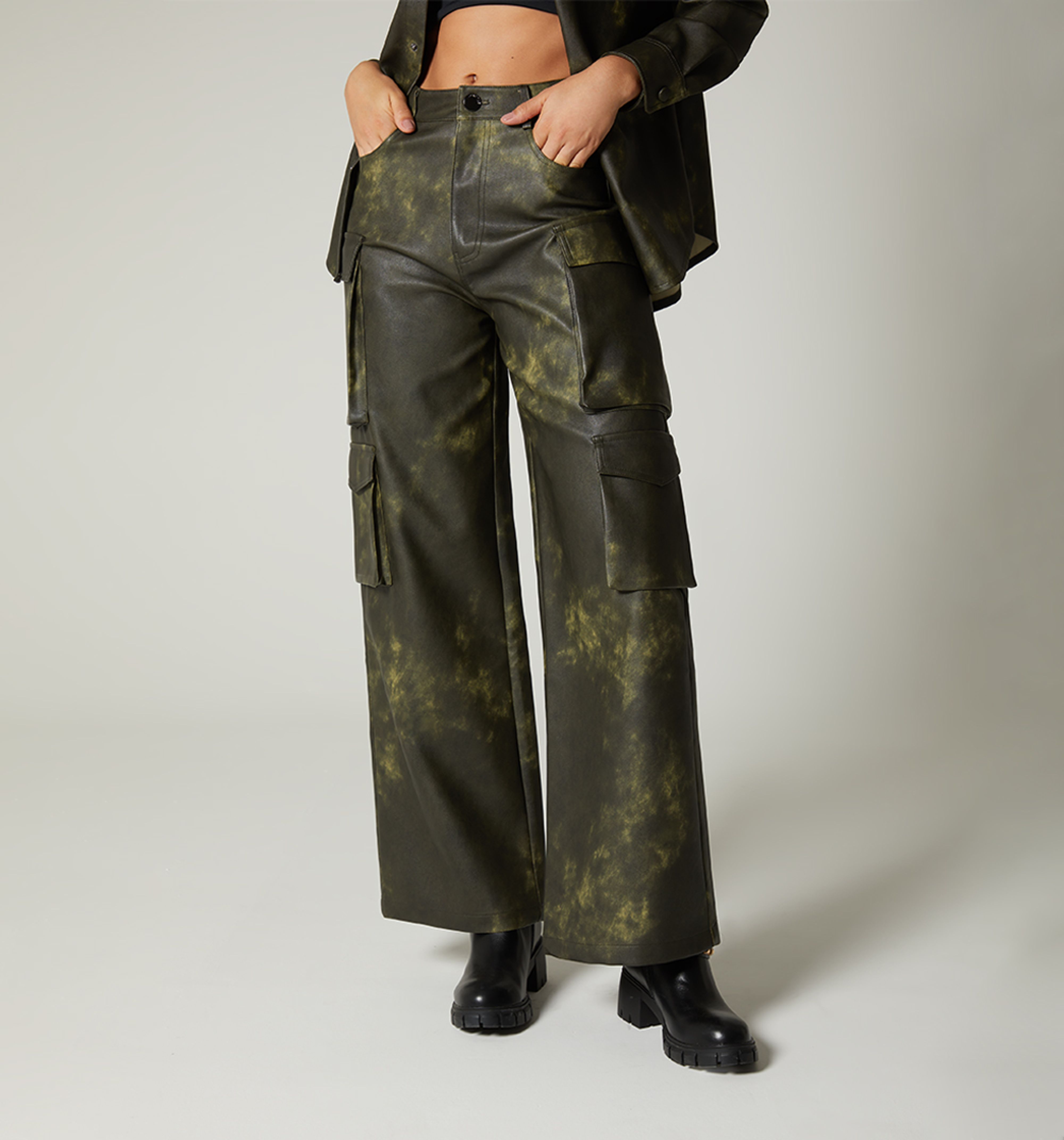 Pantalon cargo fashion vintage