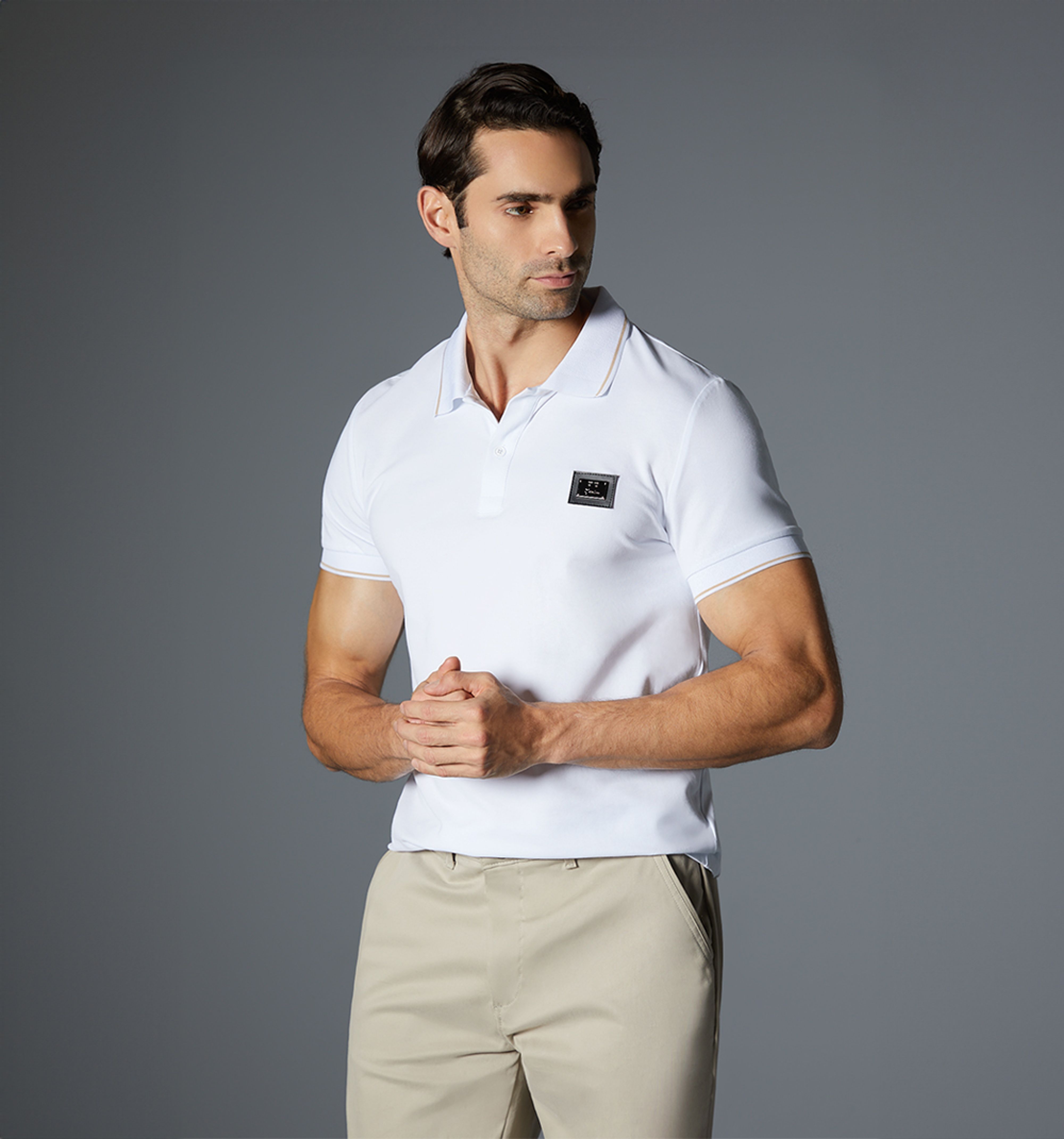 Polos pique blanco online