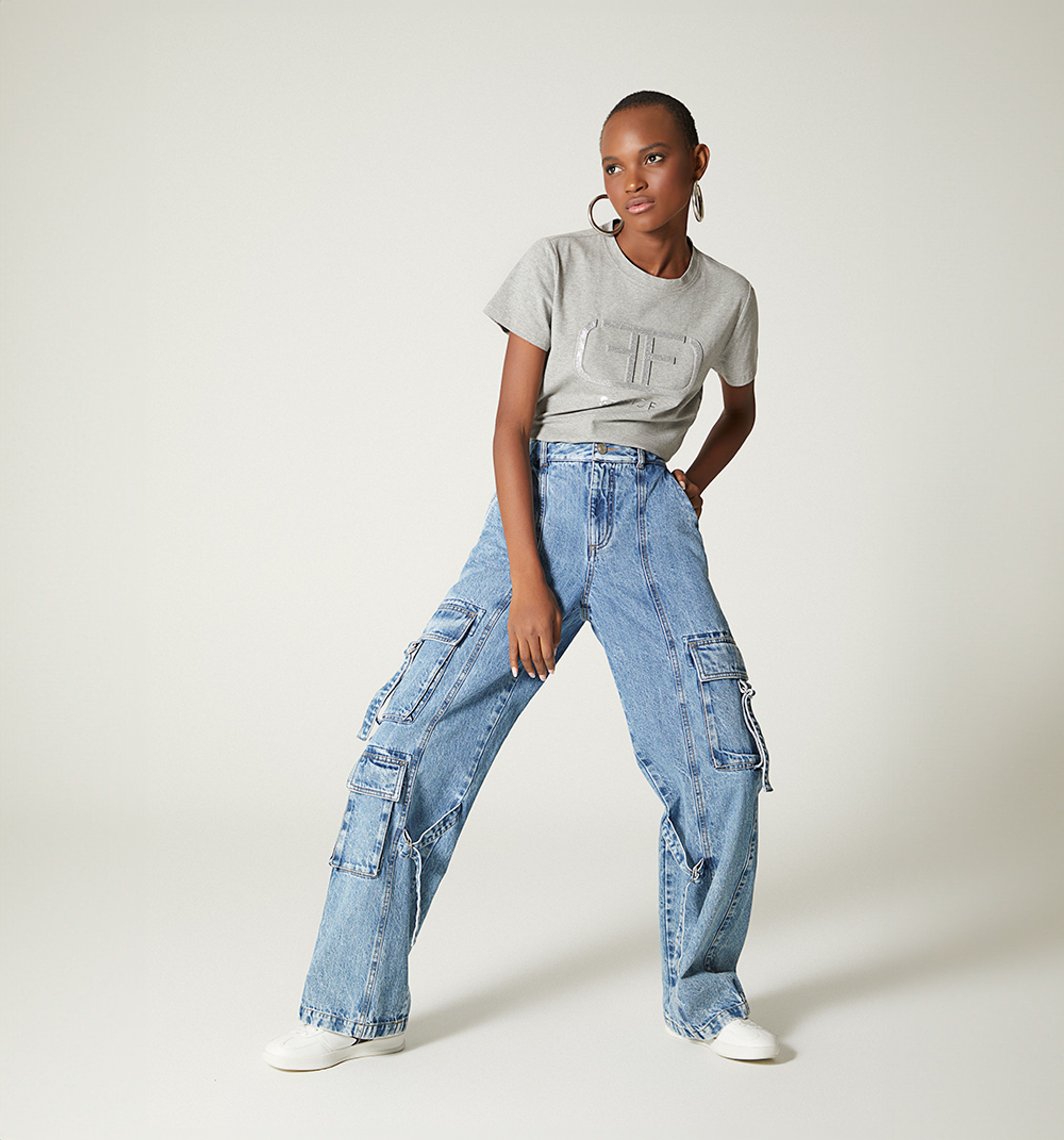 Mezclilla Pantalones Tiro Muy Alto Tiro Alto Precio De Pantalones