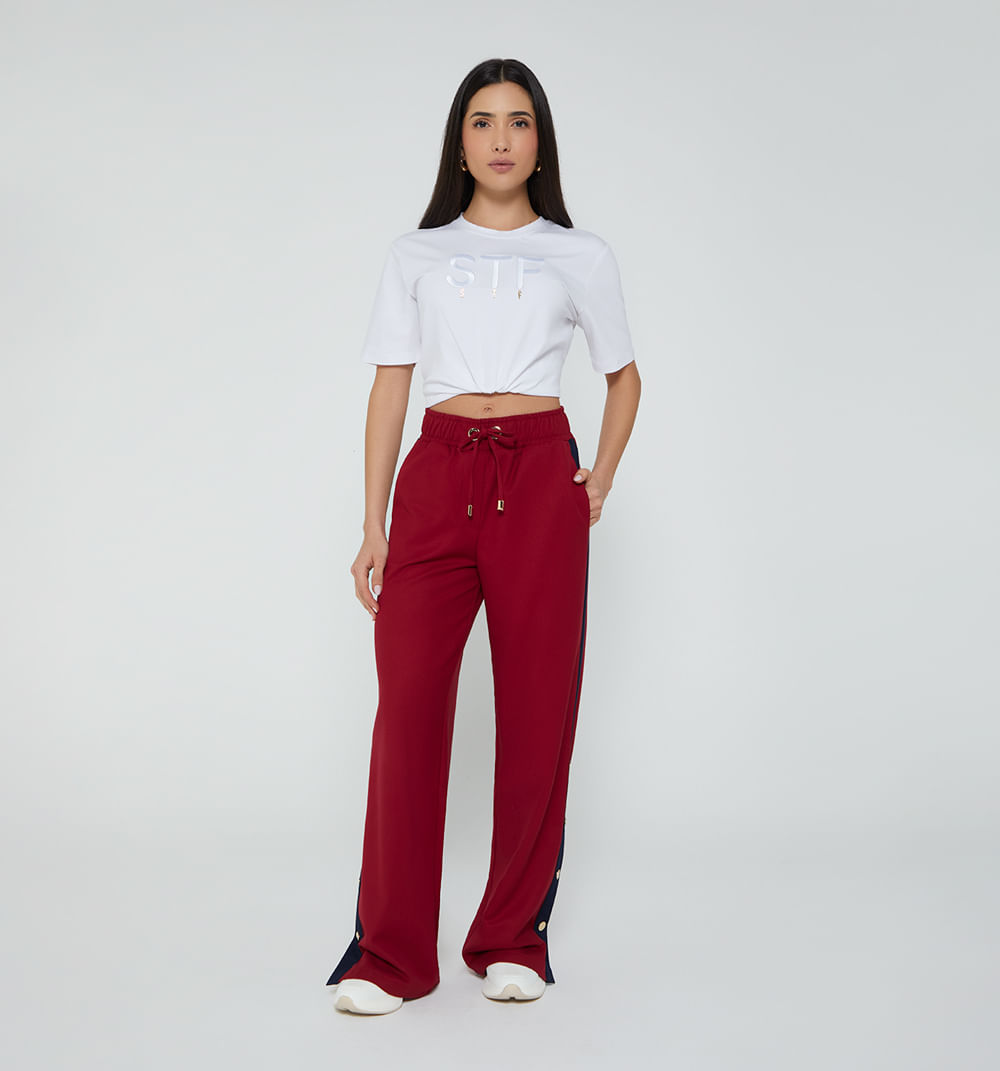 Pantalon con franja en laterales